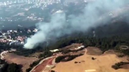 Hatay'ın Belen ilçesinde orman yangını çıktı
