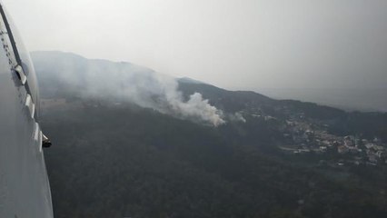 Hatay'da çıkan orman yangını havadan ve karadan müdahaleyle kontrol altına alındı