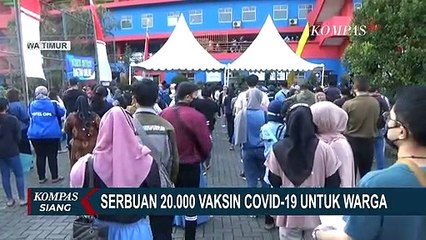 Serbuan 20.000 Vaksin Corona untuk Warga Malang