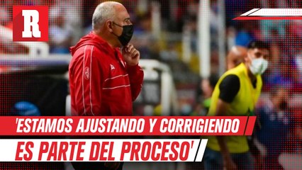 Memo Vázquez: 'Estamos ajustando y corrigiendo errores, es parte del proceso'