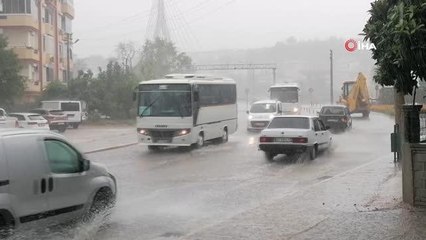 Yangın bölgesi Manavgat'ta yağmur sevinci