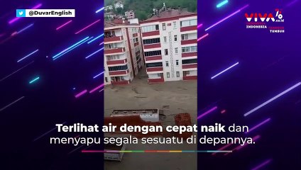 Banjir Mematikan Landa Turki, Warga dan Mobil Terseret