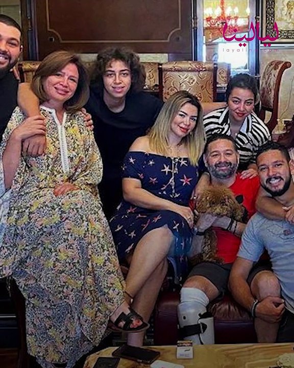 ليالينا ترند -  أول ظهور لأمير شاهين بعد تركيب مسمار نخاعي بطول القدم