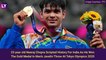 Neeraj Chopra Wins Gold For India In Javelin Throw At Tokyo Olympics 2020: Wishes Pour In From PM Modi, Anand Mahindra, PT Usha, & More; Kiren Rijiju Pops The Bubbly