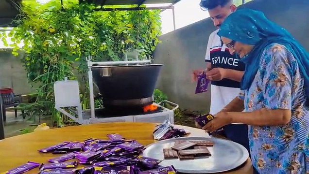CADBURY DAIRY MILK BURFI RECIPE By My Granny CHOCOLLATE BURFI INDIAN SWEET RECIPE