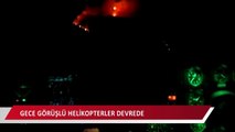 Muğla ve Isparta yangınlarında gece görüşlü Ukrayna helikopterleri devrede