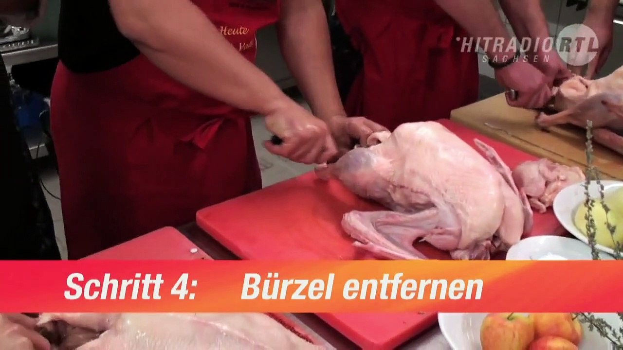 Videokochkurs für den perfekten Gänsebraten - TEIL 1 (Vortag)