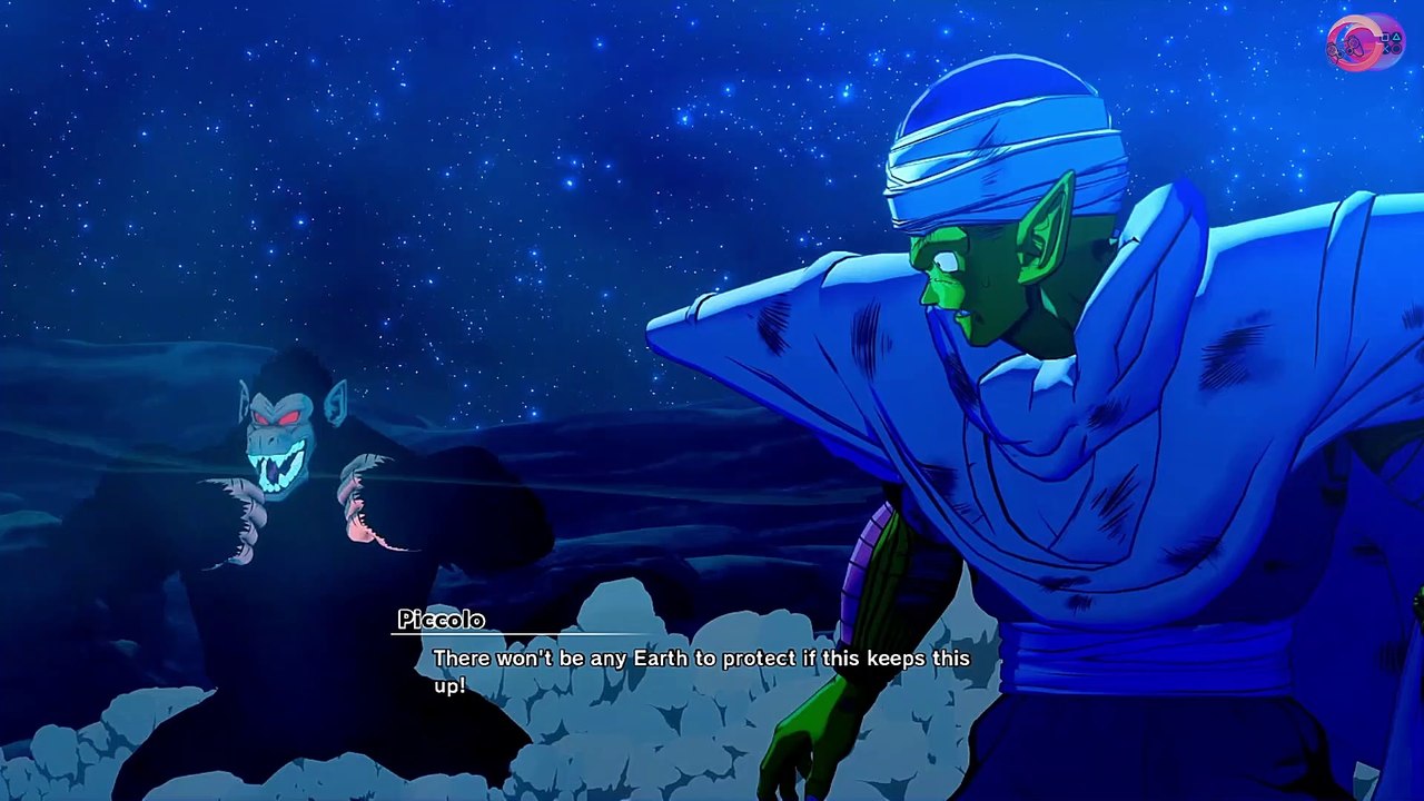 Piccolo's Formidable Opponent, Son Gohan's Giant Ape - DBZ Kakarot.