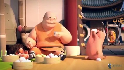 3D Animation Short Film Funny - Life in Shaolin Temple - Best Cartoon for kids