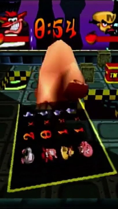 Crash Bash - Dingodile Crate Crush Victory Dance (Victory Animation)