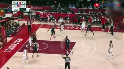 Bertabur Bintang, AS Penguasa Medali Emas di Arena Basket Olimpiade