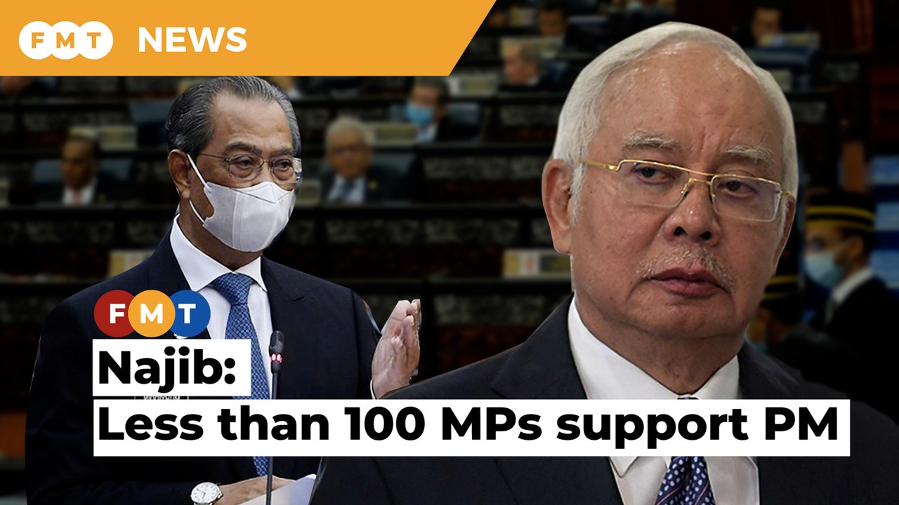 Muhyiddin lacks majority support in the Dewan Rakyat, says Najib