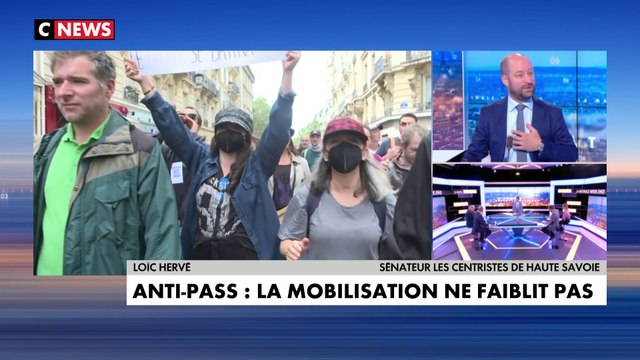 Loïc Hervé : «Dans les opposants au pass sanitaire, il y a des gens qui ne manifestent pas»