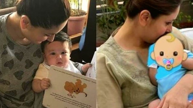 Kareena Kapoor Khan ने Pregnancy Bible के बाद Share की Jeh Ali Khan की photo । FilmiBeat