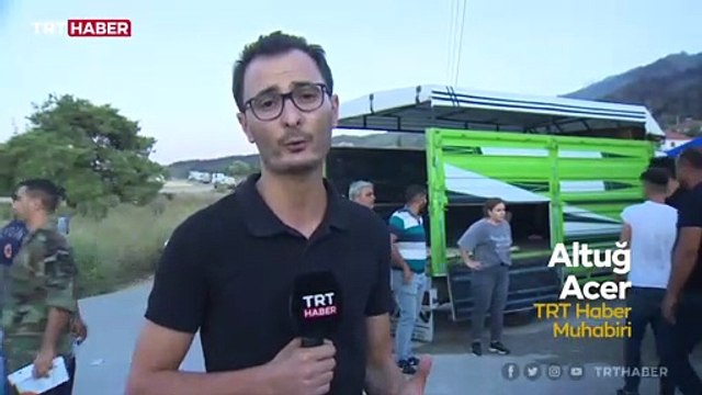 Yangın lojistik merkezlerinde hummalı çalışma