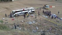 Son dakika haberleri: Balıkesir'de katliam gibi kaza: 14 ölü, 18 yaralı