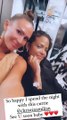 Christina Milian, Vitaa et Demdem font la fête ensemble sur Instagram le 7 août 2021.