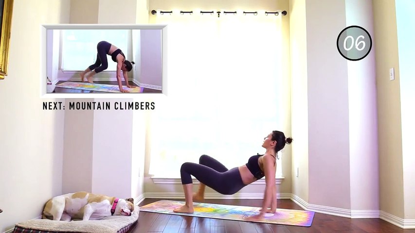 15 Minute Fat Burning Home Workout _