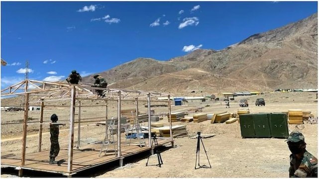 Watch: Indian troops maintain vigil post disengagement in Ladakh's Gogra