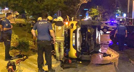 Üsküdar’da feci kaza: Biri ağır, 3 yaralı