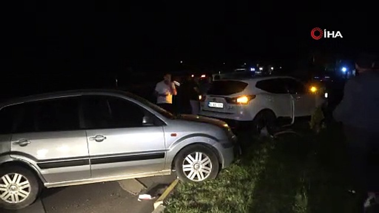 Tokat’ta ciple otomobil çarpıştı: 5 yaralı