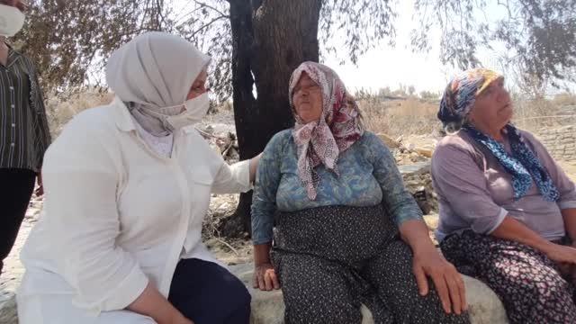 AK Parti Genel Merkez Kadın Kolları Genel Başkanı Keşir, Manavgat'ta incelemelerde bulundu