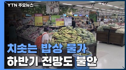 "밥상 물가 어쩌나"...2분기 상승률 OECD 3위 / YTN