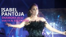 Isabel Pantoja enamora en su vuelta al escenario