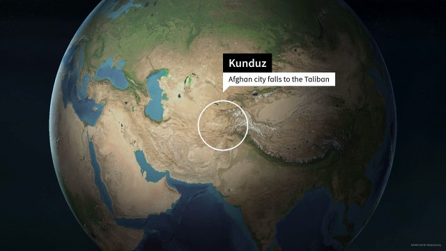Talibãs assumem controle de Kunduz e Sar-e-Pul