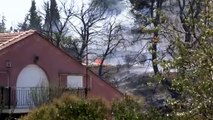 حرائق الغابات المتواصلة في اليونان تجبر المئات على الفرار وتدمّر منازل