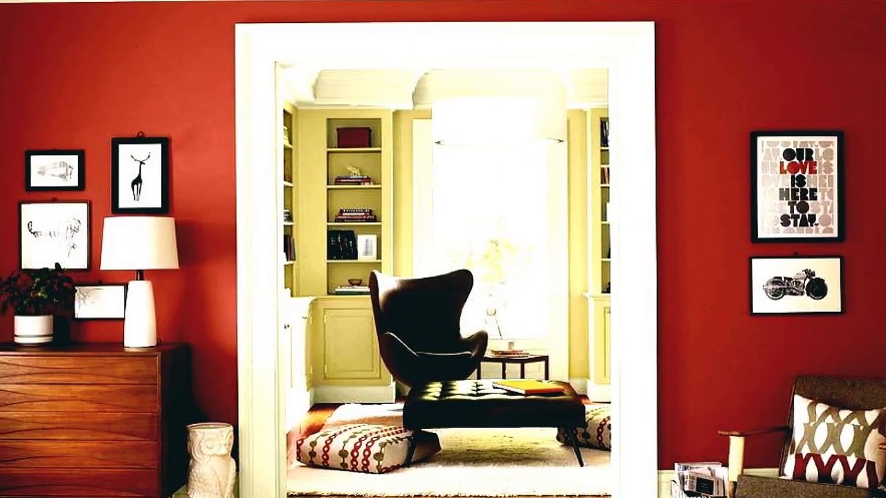 Wall Colour Combination for Living Room