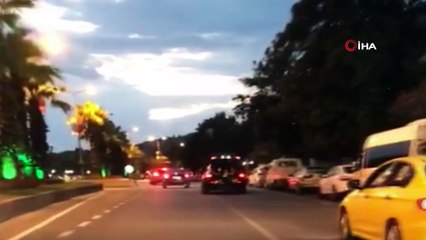 Çocukların tehlikeli yolculuğu kamerada