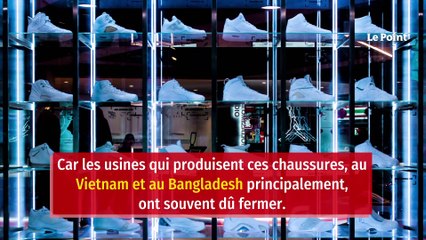 Un risque de pénurie de baskets à cause du variant ​Delta