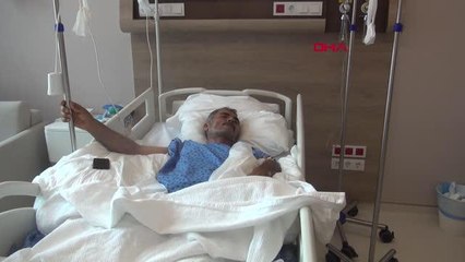 YANGINDA ELLERİ- AYAKLARI YANDI, BACAĞI VE KALÇASI KIRILDI