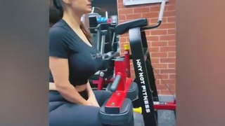 Anveshi jain Hot workout video 2021 _Bollywood Actress _