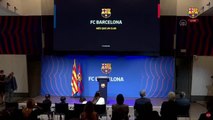 Son dakika haberi... BARSELONA - Messi, Barcelona'ya gözyaşlarıyla veda etti