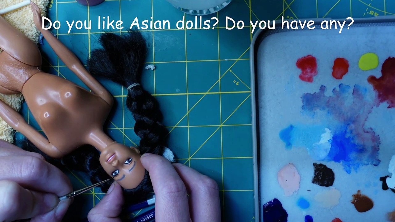 The Barbie repair cafe: create your own Asian dolls!?