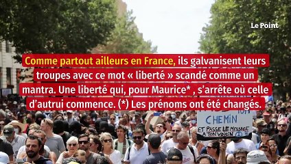Pass sanitaire : à Marseille, des antivax, des Gilets jaunes et un druide...