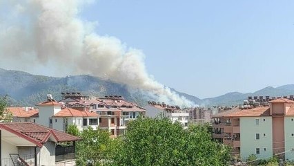Dalaman’da da orman yangını çıktı