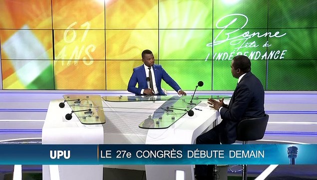 Magazine du dimanche sur les enjeux du Congrès de l'UPU à Abidjan avec Isaac Gnamba-Yao (DG Poste)