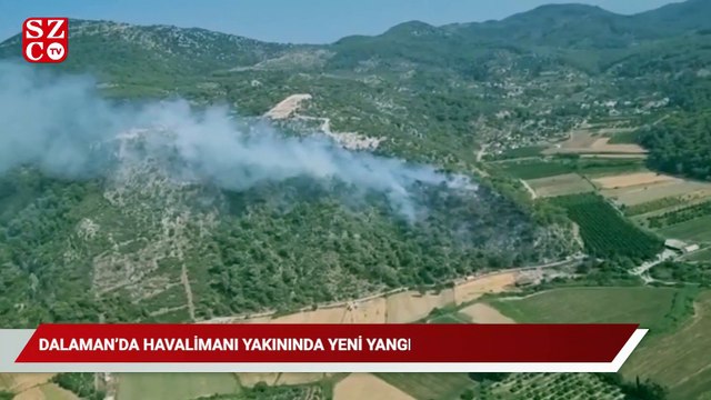 Köyceğiz yangını sürüyor, Dalaman’da havalimanı yakınında yeni yangın
