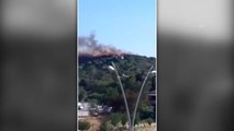 Datça'da orman yangını başladı