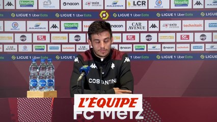 Centonze : «Très frustrés» - Foot - L1 - Metz