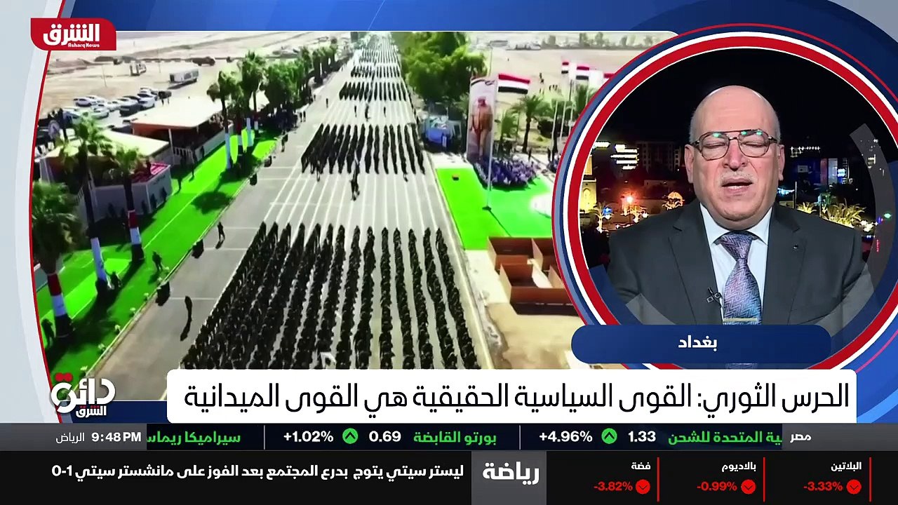 ...ينضم إلينا عبر الأقمار الصناعية السيد مع...