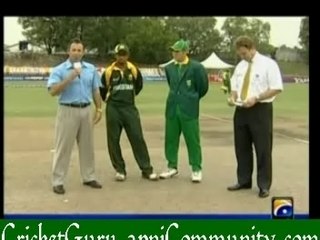 Pak u19 v sa u19 2nd semi( Sa Inning) p1 hq