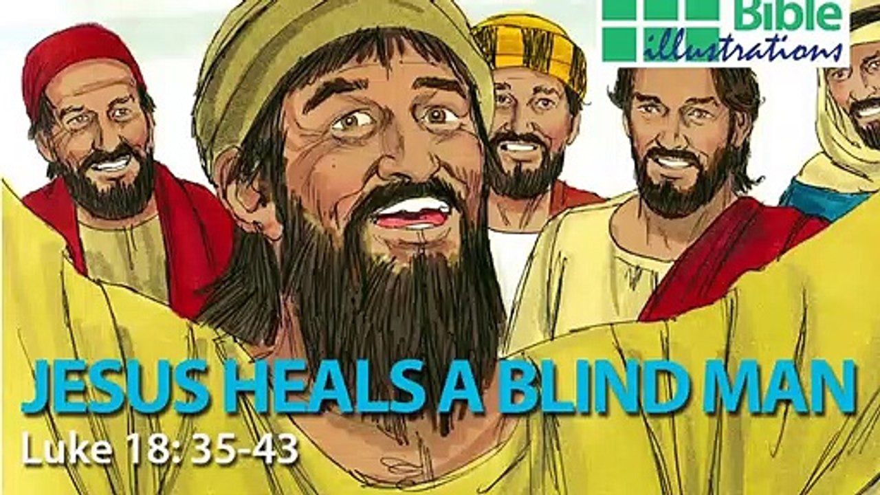 Animated Bible Stories: Jesus Heals A Blind Man-New Testament