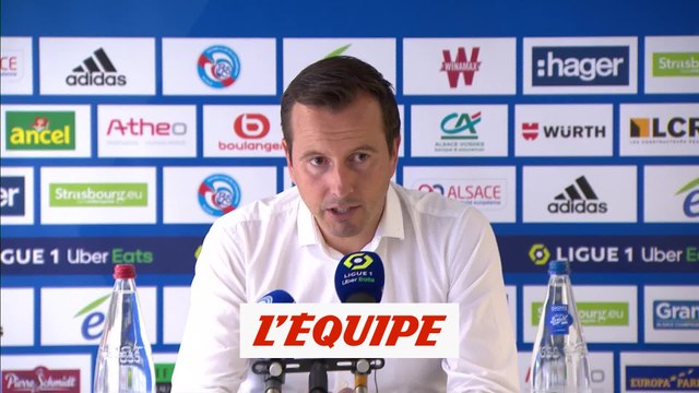 Stéphan: « Forcément déçu » - Foot - L1 - Strasbourg
