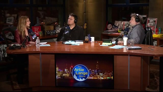 The Artie Lange Show - Bonnie Bernstein (in-studio) Part 2