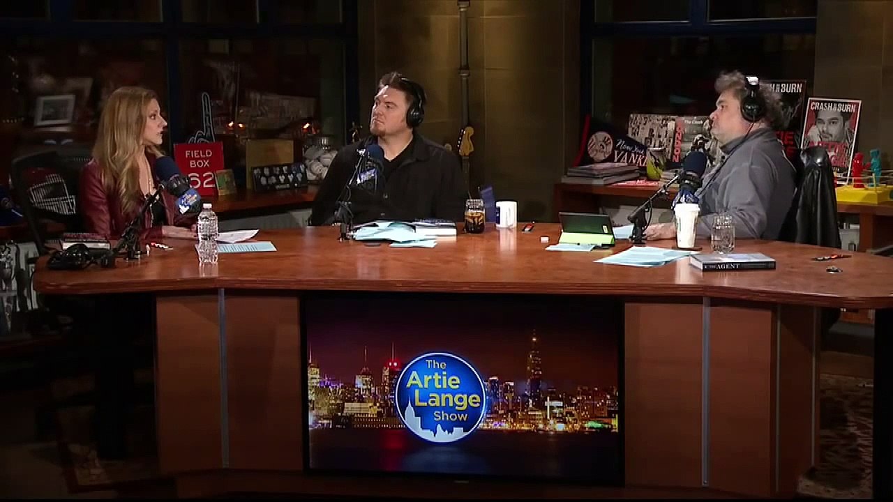 The Artie Lange Show - Bonnie Bernstein (in-studio) Part 2