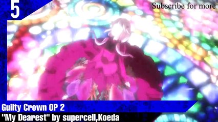 Top 20 Best Anime Openings Songs #5